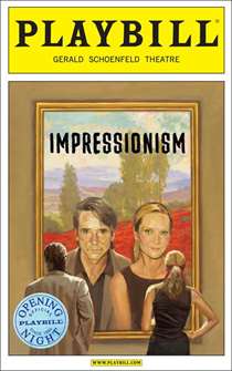 Impressionism Limited Edition Official Opening Night Playbill 